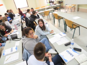 Students at Cantabria University, Spain